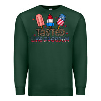 Sports Green tasted like freedom Premium Sweatshirt - CowhideDigitalArt