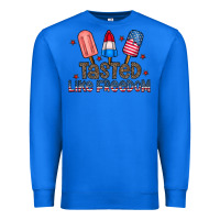 True Royal tasted like freedom Premium Sweatshirt - CowhideDigitalArt