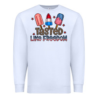 White tasted like freedom Premium Sweatshirt - CowhideDigitalArt