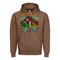 Chestnut life is better in the country western Zipper Hoodie - texasbilliewilder