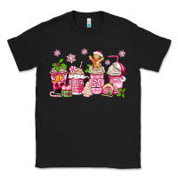 Black pink christmas coffee cups Classic Tee - Zillion Design Studio