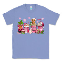 Colony Blue pink christmas coffee cups Classic Tee - Zillion Design Studio