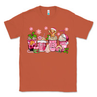 Copper pink christmas coffee cups Classic Tee - Zillion Design Studio