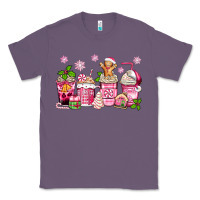 Lavender pink christmas coffee cups Classic Tee - Zillion Design Studio
