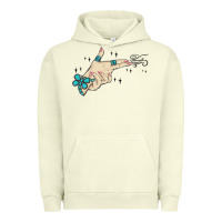 Pigment Pistachio western turquoise gun hand Urban Hoodie - MaliasSmallBusiness