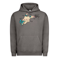 Pigment Tornado western turquoise gun hand Urban Hoodie - MaliasSmallBusiness