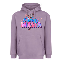 Lavender badass mama Heavyweight Hoodie - Zillion Design Studio