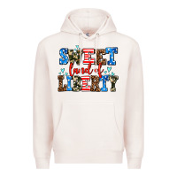 Pale Pink sweet land of liberty Premium Hoodie - AdoDesignShop