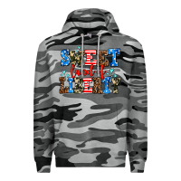 Slate Camo sweet land of liberty Premium Hoodie - AdoDesignShop