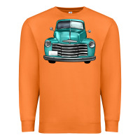 Carrot western truck front view Premium Sweatshirt - FaDigitalArtStudio