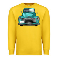 Lemon western truck front view Premium Sweatshirt - FaDigitalArtStudio