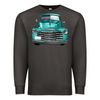 Smoke western truck front view Premium Sweatshirt - FaDigitalArtStudio