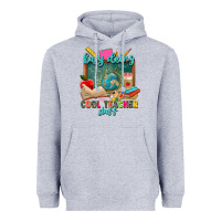 Heather Grey busy doing cool teacher stuff Heavyweight Hoodie - Zillion Design Studio