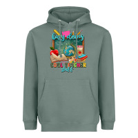 Sage busy doing cool teacher stuff Heavyweight Hoodie - Zillion Design Studio