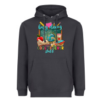 Smoke busy doing cool teacher stuff Heavyweight Hoodie - Zillion Design Studio