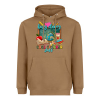 Toasted Coconut busy doing cool teacher stuff Heavyweight Hoodie - Zillion Design Studio