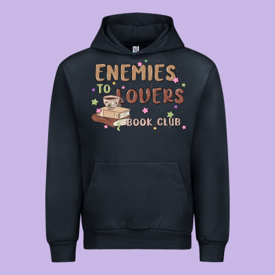 Enemies To Lovers Book Club Urban Hoodie Designed By Maliassmallbusiness