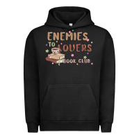 Pigment Black enemies to lovers book club Urban Hoodie - MaliasSmallBusiness