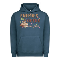 Pigment Midnight Navy enemies to lovers book club Urban Hoodie - MaliasSmallBusiness