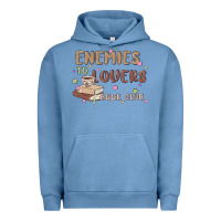 Pigment Pebble Blue enemies to lovers book club Urban Hoodie - MaliasSmallBusiness