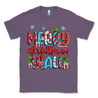 Lavender merry christmas y'all Classic Tee - Zillion Design Studio