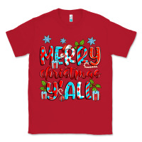 Red merry christmas y'all Classic Tee - Zillion Design Studio