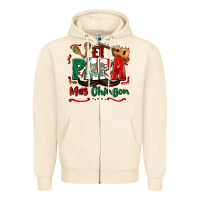 Sandshell el papa mas chingon Zipper Hoodie - Zillion Design Studio