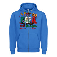 True Royal el papa mas chingon Zipper Hoodie - Zillion Design Studio