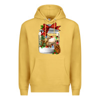 Antique Gold Christmas cookie jar Premium Hoodie - Jasminsmagicworld