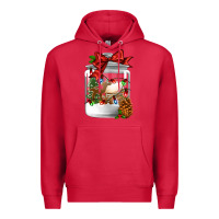 Cardinal Christmas cookie jar Premium Hoodie - Jasminsmagicworld
