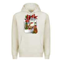 Oatmeal Heather Christmas cookie jar Premium Hoodie - Jasminsmagicworld