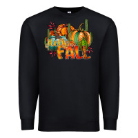 Black hallo fall Premium Sweatshirt - RacoonDesign