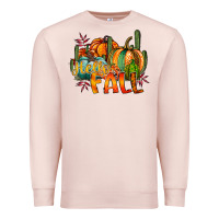 Pale Pink hallo fall Premium Sweatshirt - RacoonDesign