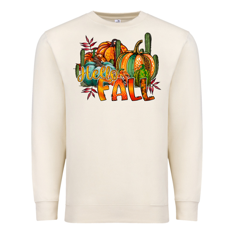 Hallo Fall Premium Sweatshirt by RacoonDesign | Teevron