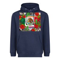 Navy mexican flag Heavyweight Hoodie - CTS Tumbler Store