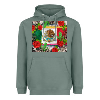 Sage mexican flag Heavyweight Hoodie - CTS Tumbler Store