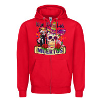 Dia De Los Muertos Zipper Hoodie | Teevron