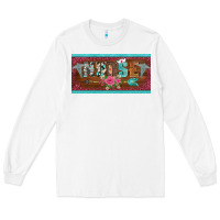 White western nurse with medical  symbol caduceus and arrow license plate te Long Sleeve Tee - BarkalooDesign