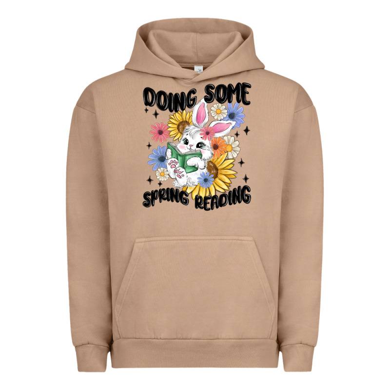Doing Some Spring Reading Urban Hoodie by MaliasSmallBusiness | Teevron