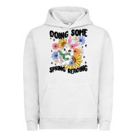 Pigment Lunar Rock doing some spring reading Urban Hoodie - MaliasSmallBusiness