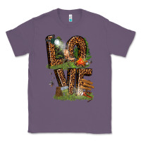 Lavender love camping Classic Tee - texasbilliewilder