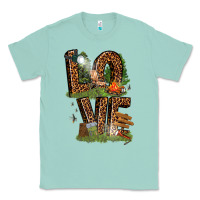 Seafoam love camping Classic Tee - texasbilliewilder