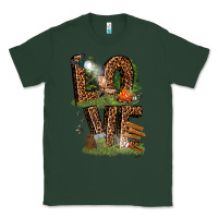 Sports Green love camping Classic Tee - texasbilliewilder