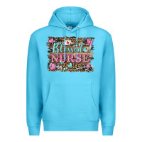Ocean Blue blessed nurse Premium Hoodie - BarkalooDesign