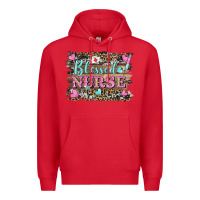 Red blessed nurse Premium Hoodie - BarkalooDesign