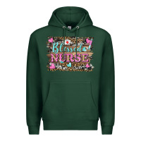 Sports Green blessed nurse Premium Hoodie - BarkalooDesign