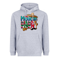 Heather Grey mexican papa Heavyweight Hoodie - CTS Tumbler Store