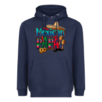 Navy mexican papa Heavyweight Hoodie - CTS Tumbler Store