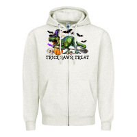 T-rex Trick Rawr Treat Zipper Hoodie | Teevron