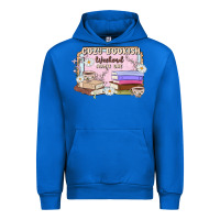 Cobalt cozy bookish weekend ticket Urban Hoodie - MaliasSmallBusiness